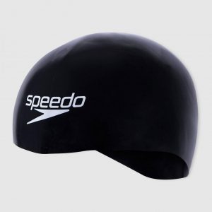 Speedo Caps | Adult Fastskin Cap Black/White Black/White – Womens