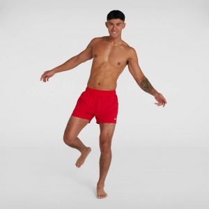 Speedo Swim shorts | Fitted Leisure 13″ Swim Short Red Red – Mens