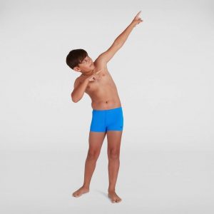 Speedo Swimwear | Junior Essential Endurance+ Aquashort Blue Blue – Boys